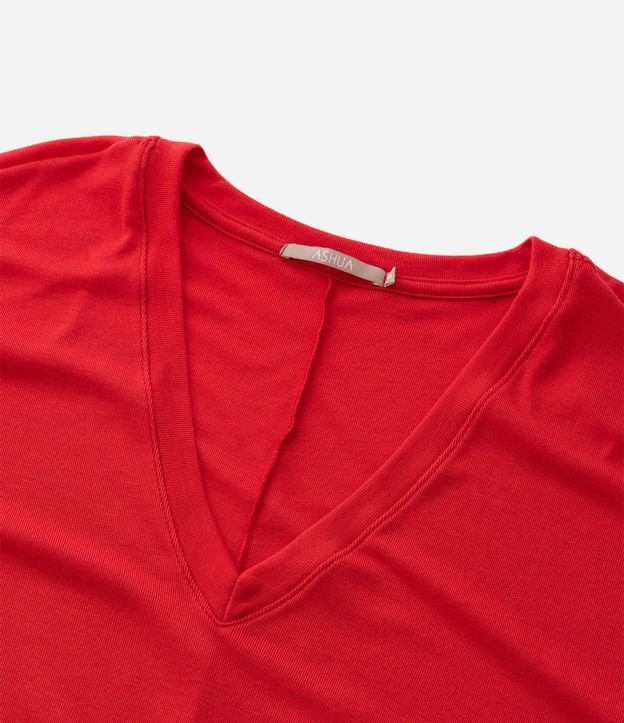 Blusa en Rib sin Sisa con Cuello Curve & Plus Size 6