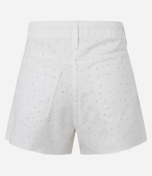 Short Mom en Sarga con Brillos 8