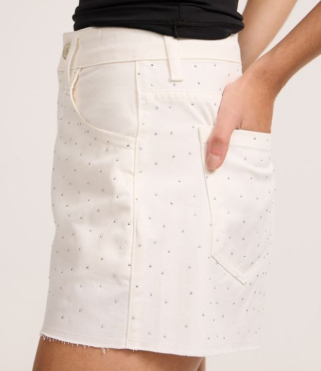 Short Mom en Sarga con Brillos 7