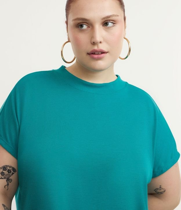 Blusa en Ribana sin Sisa Curve & Plus Size