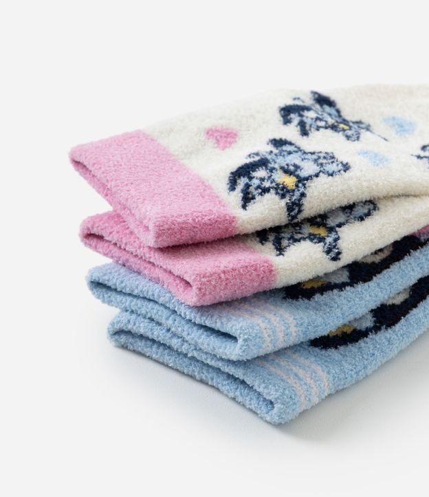 Kit 02 Medias Infantil con Estampa Bluey – Talle 19 a 30 4