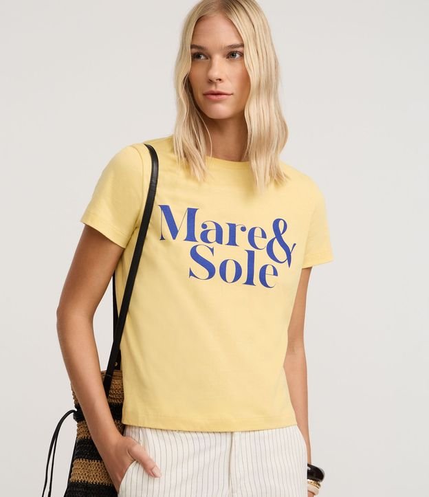 Blusa en Algodón con Estampa Marie & Sole