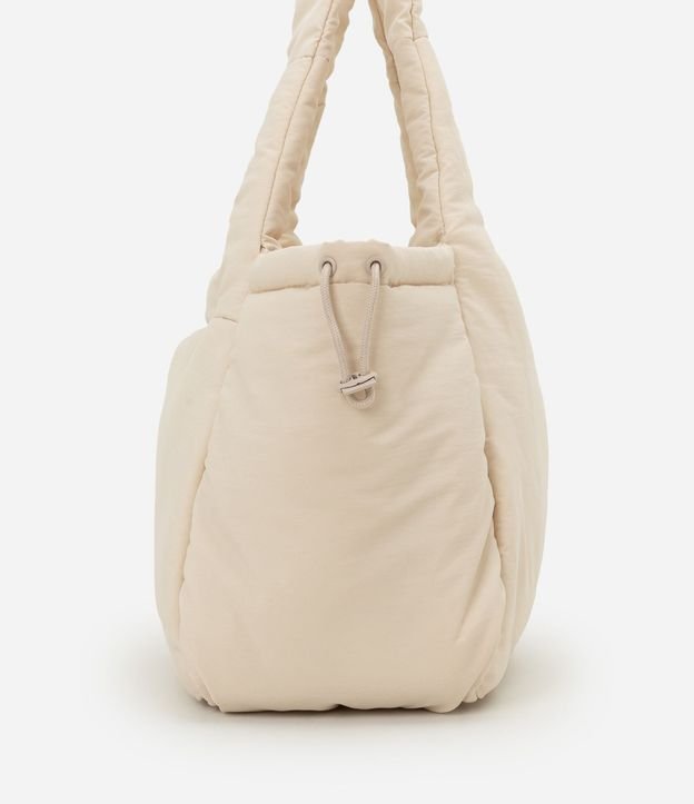 Cartera Shopper Grande con Estampa Lisa 3