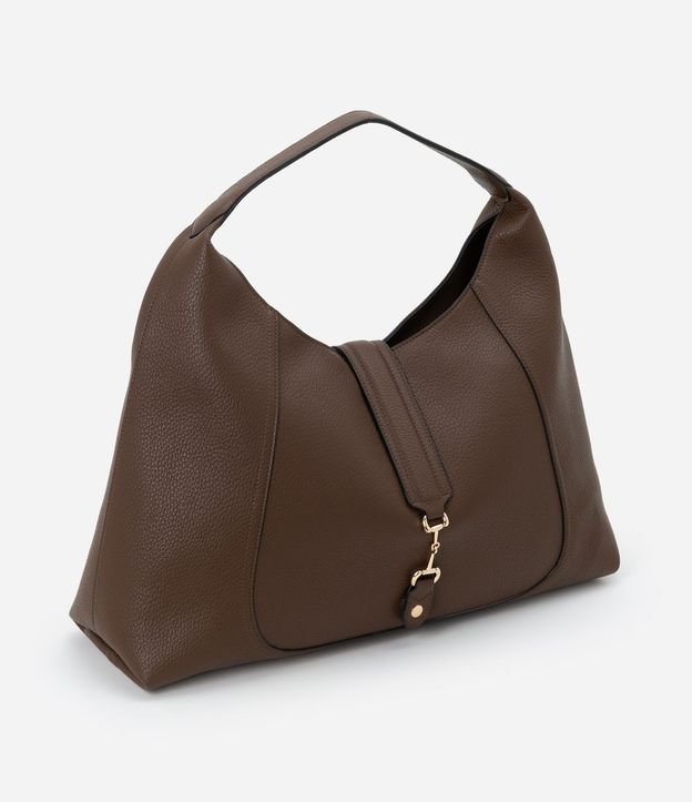 Cartera Hobo Floater Grande con Asa de Hebilla Diferenciada