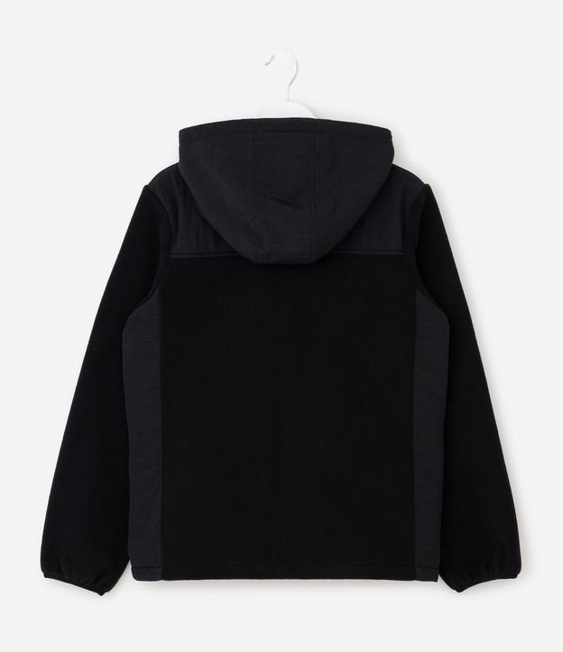 Campera Deportiva Infantil con Forro Fleece y Capucha - Talle 5 a 14 años 3