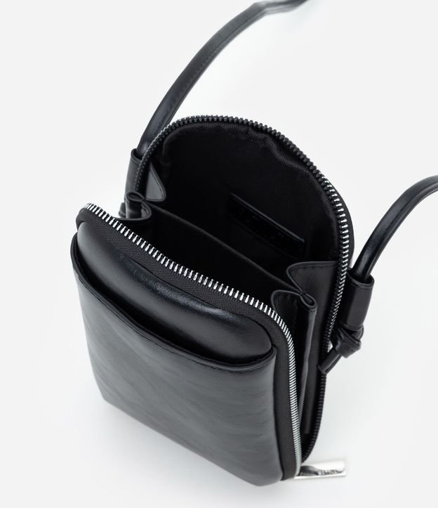 Cartera Porta Celular Pequeña con Asa y Bolsillo Delantero 5