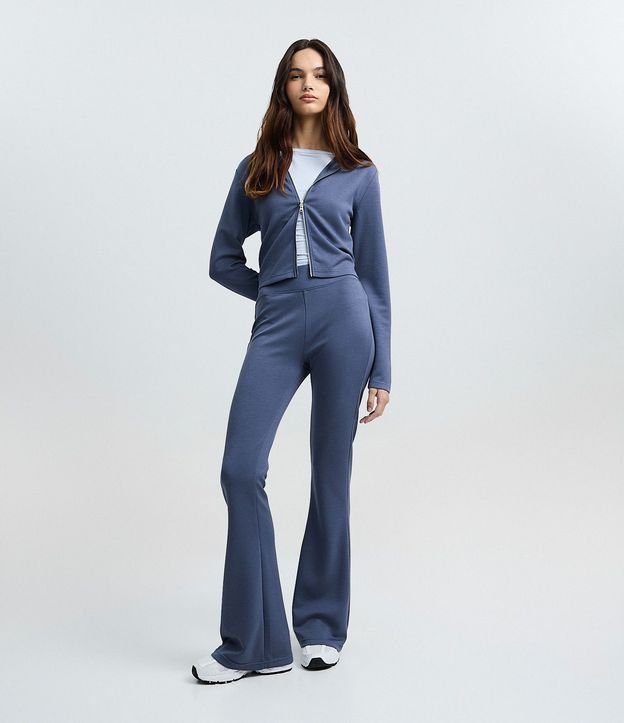 Campera en Modal con Capucha y Cierre en Cremallera 2