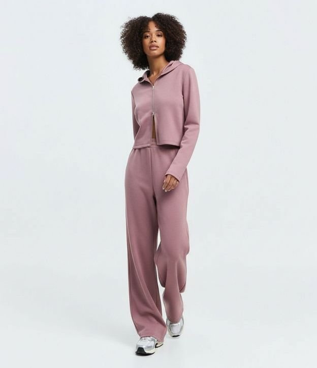 Campera en Modal con Capucha y Cierre en Cremallera 5