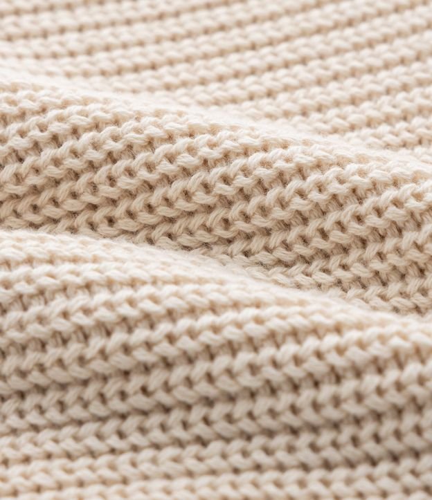 Cardigan Infantil en Punto con Bordado en la Espalda – Talle 0 a 18 Meses 5