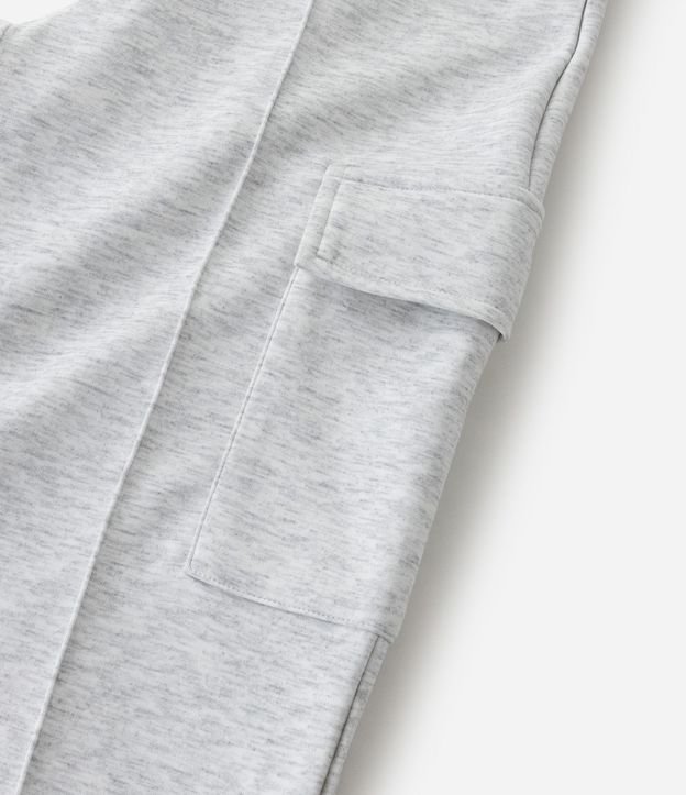 Pantalón Infantil Wide Leg en Algodón con Bolsillos Cargo – Talle 5 a 16 años 5