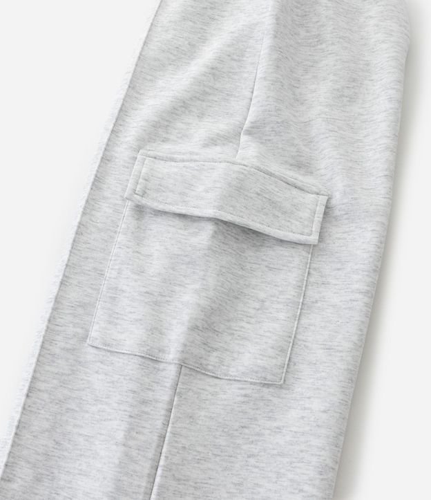 Pantalón Infantil Wide Leg en Algodón con Bolsillos Cargo – Talle 5 a 16 años 7