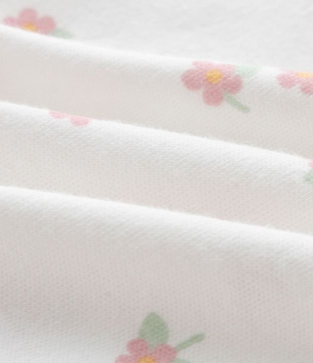 Conjunto Infantil Floral con Body y Pantalón Osito – Talle RN a 18 Meses 5