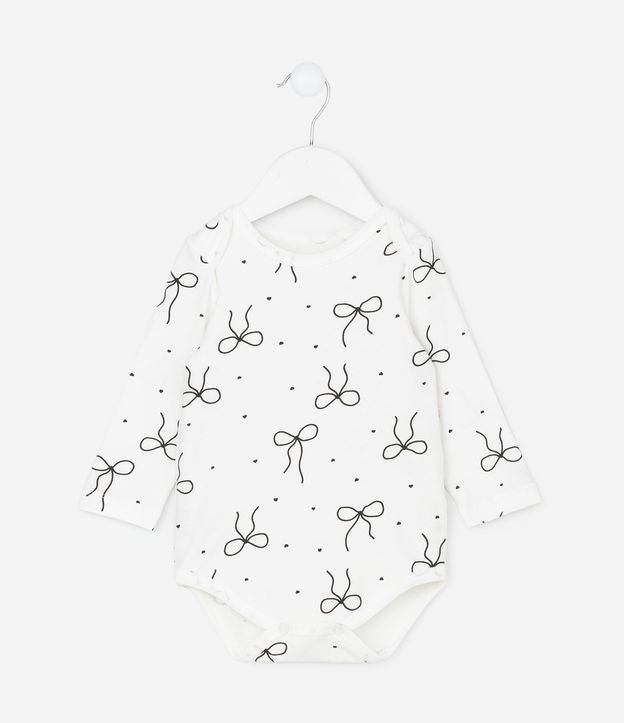 Conjunto Infantil Body y Peto en Coctel con Moñitas – Talle 0 a 18 Meses 4