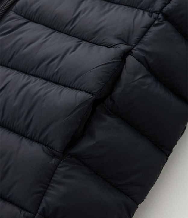 Campera Infantil Puffer en Microfibra con Capucha – Talle 5 a 16 años 5