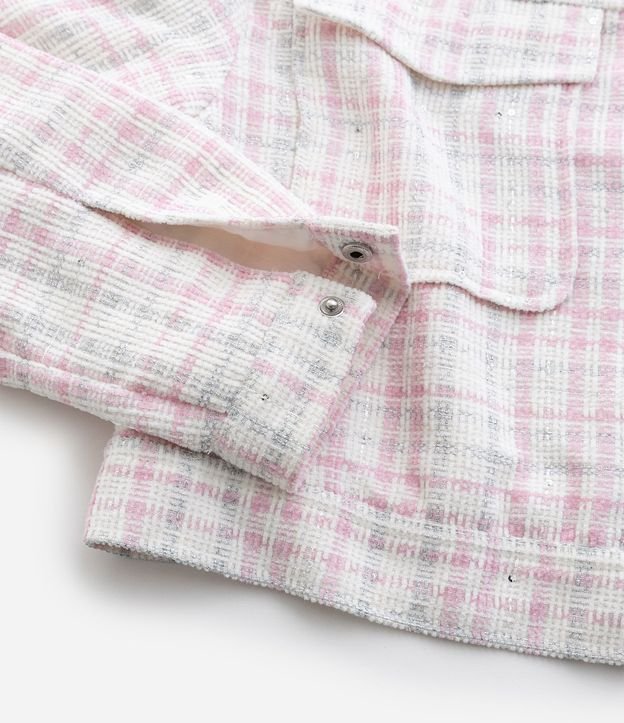 Campera Infantil en Tweed con Bolsillos Delanteros – Talle 5 a 14 años 5
