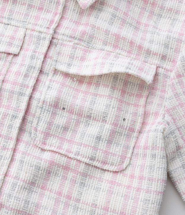 Campera Infantil en Tweed con Bolsillos Delanteros – Talle 5 a 14 años 8