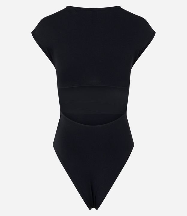 Body en Microfibra con Cuello Redondo y sin Sisa 6