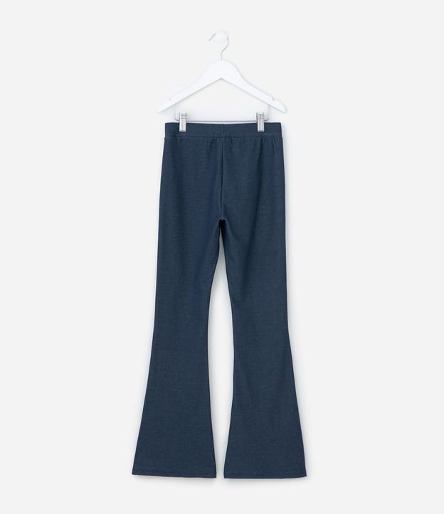 Pantalón Infantil Flare Imitando Jeans - Talle 5 a 14 años 3