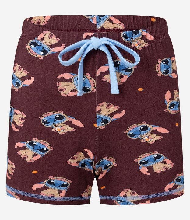 Pijama Short Doll en Viscosa con Stitch Hibernation 6