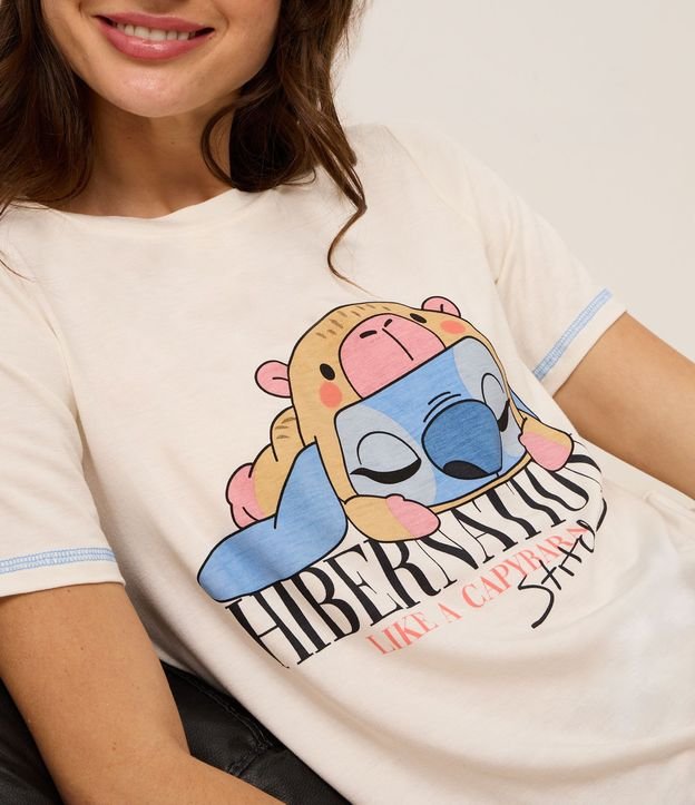 Pijama Short Doll en Viscosa con Stitch Hibernation 2
