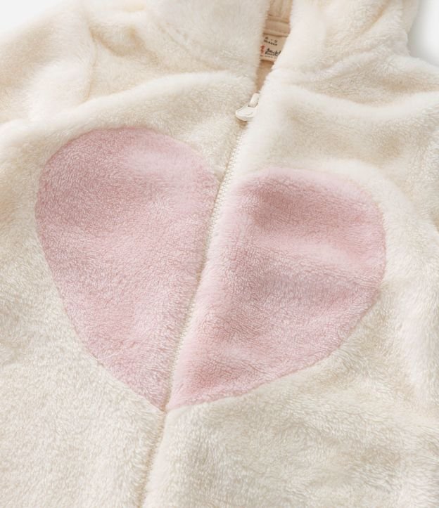 Mono Infantil con Capucha Bordado de Gatita – Talle 0 a 18 Meses 9