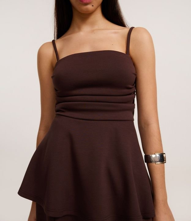 Blusa Peplum en Modal con Breteles Finos 3