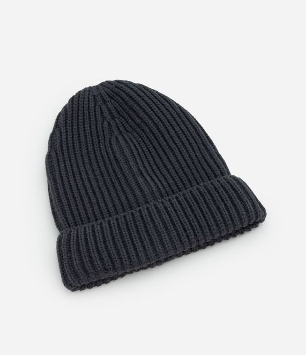 Gorro Infantil en Punto Leve con Dobra – Talle U