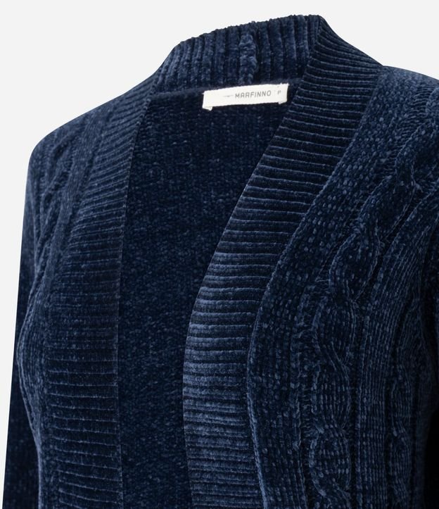 Cardigan Alargado en Punto Texturizado 6
