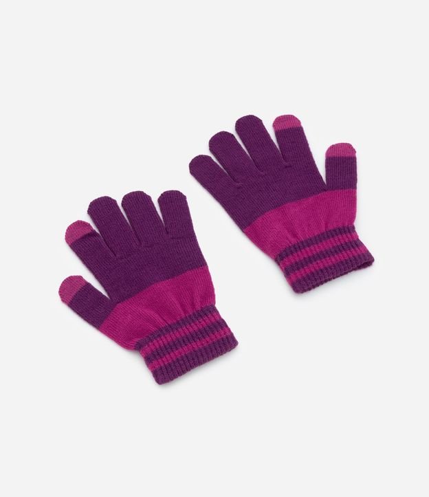 Guante Infantil en Punto Touch Screen – Talle 3–4 a 9–12 2