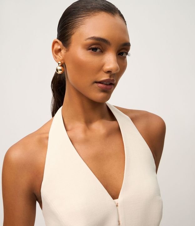 Blusa Frente Única en Sastrería con Ganchos Delanteros 3