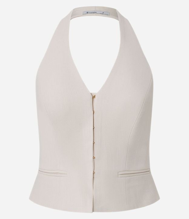 Blusa Frente Única en Sastrería con Ganchos Delanteros 6