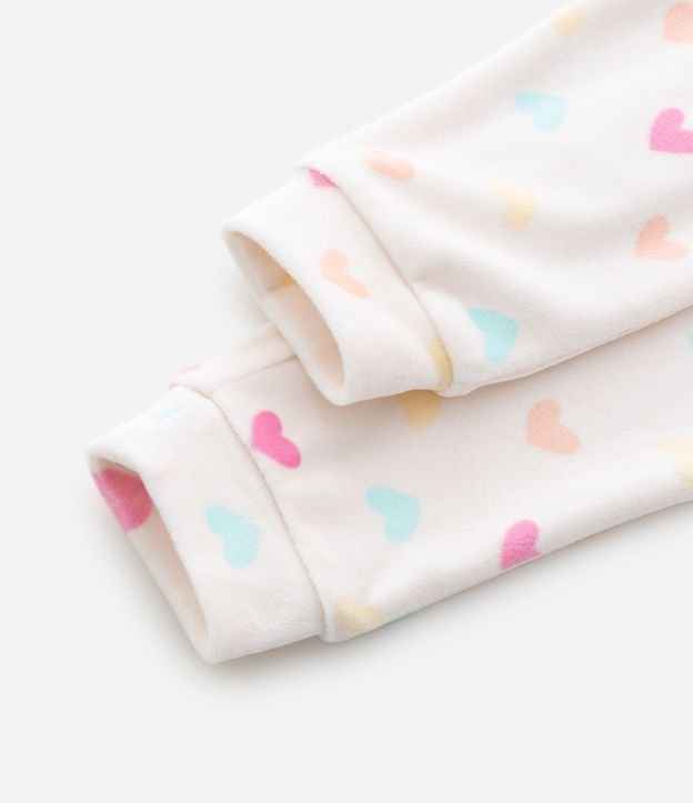 Pijama Infantil con Corazones y Pompones – Talle 1 a 4 años 10