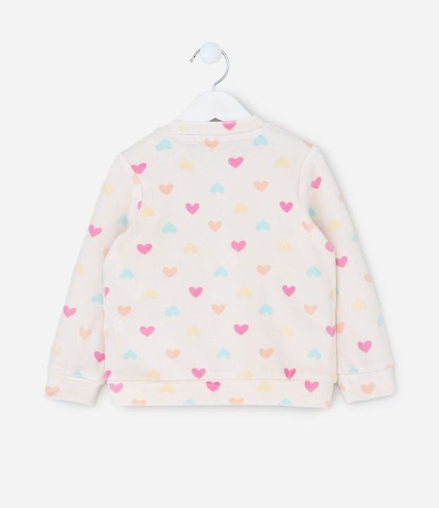 Pijama Infantil con Corazones y Pompones – Talle 1 a 4 años 4