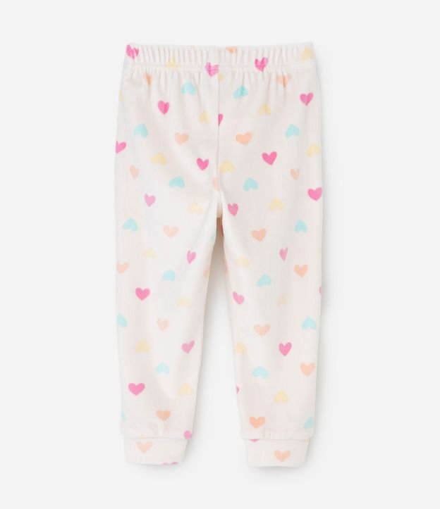 Pijama Infantil con Corazones y Pompones – Talle 1 a 4 años 6