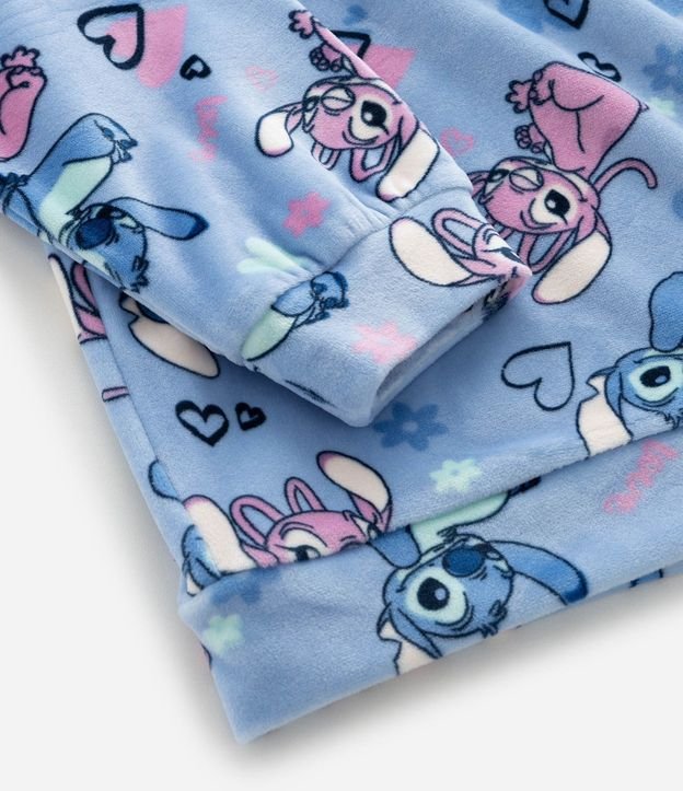 Pijama Infantil Stitch y Angel con Bordado Dreamer – Talle 5 a 14 años 10