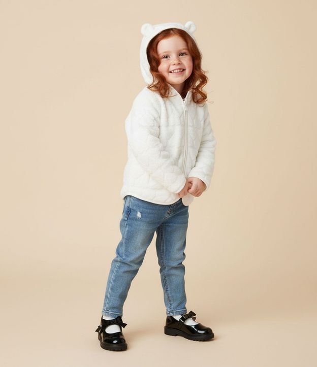 Campera Infantil con Orejitas en la Capucha – Talle 1 a 5/6 años