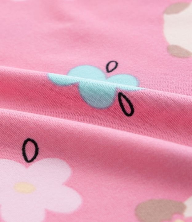 Pijama Infantil Largo en Plush con Estampa de Carpincho – Talle 2 a 6 años 7