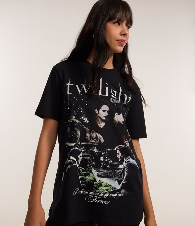 Remera en Algodón con Estampa Twilight 1