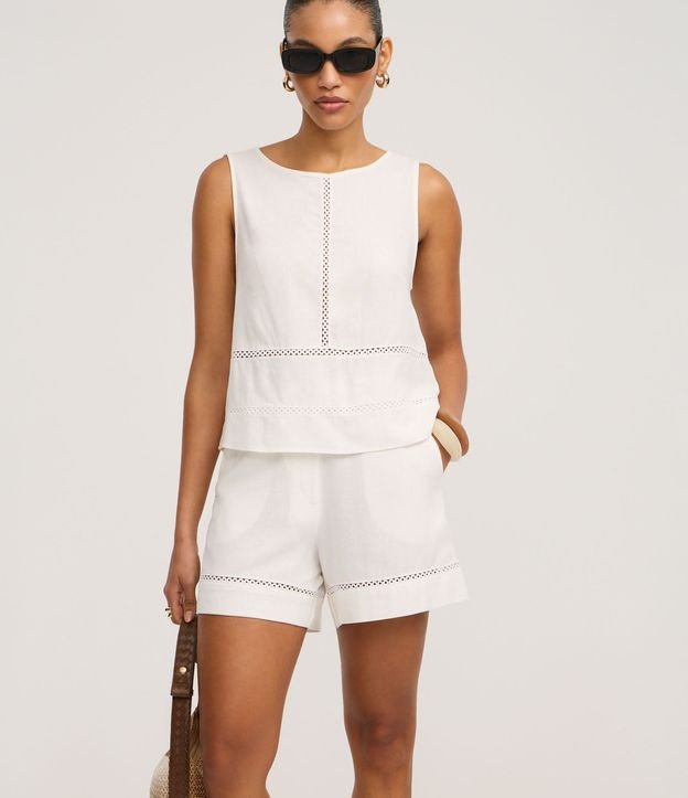 Short en Viscolino con Entremeio na bajo 2