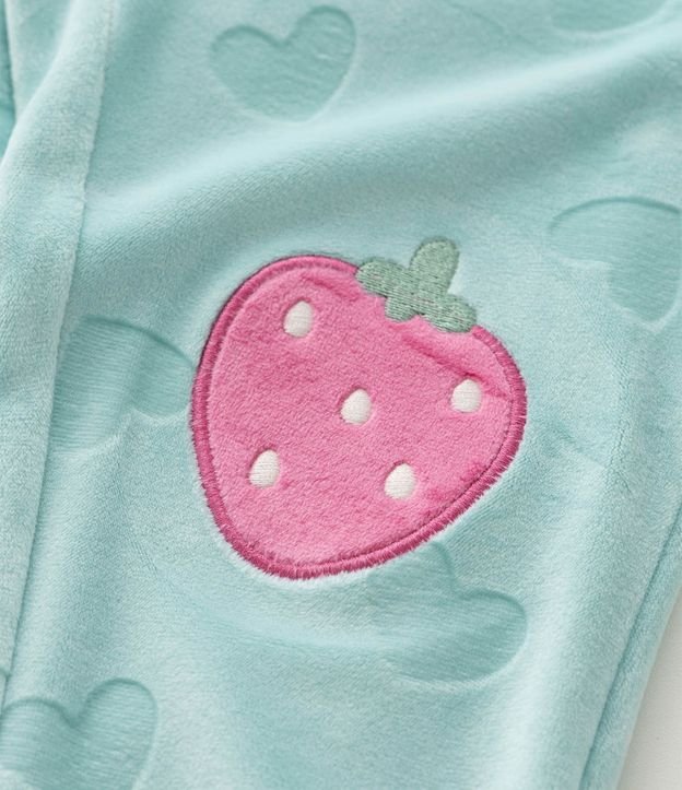 Pijama Infantil con Bordado Conejito y Frutillas – Talle 2 a 6 años 10