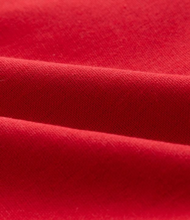Short Pollera en Viscolino con Bajo Diferenciada con Lacitos - Talle 7 a 14 años 4