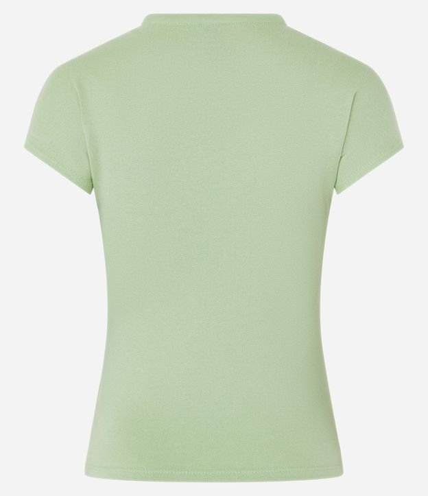 Blusa Básica en Rib con Hombro Caído 7