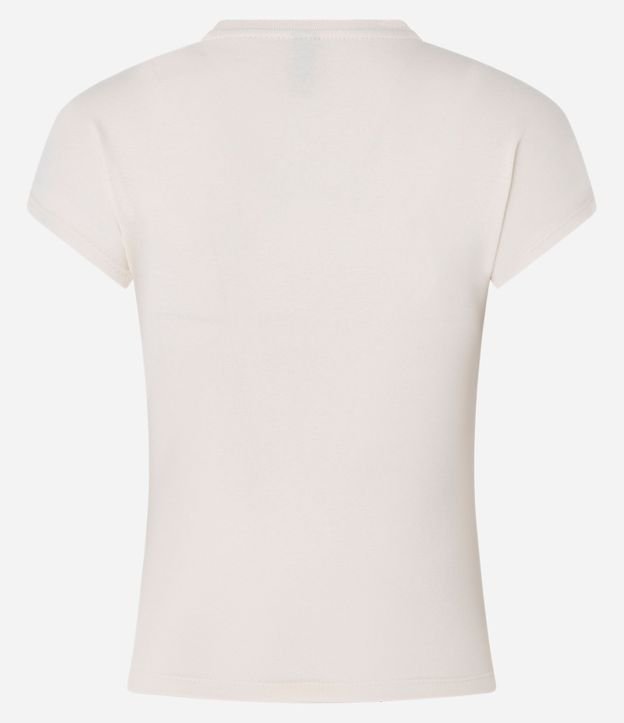 Blusa Básica en Rib con Hombro Caído 9