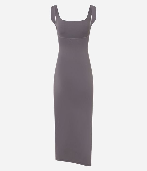Vestido Long Midi en Poliamida con Escote en la Espalda 8