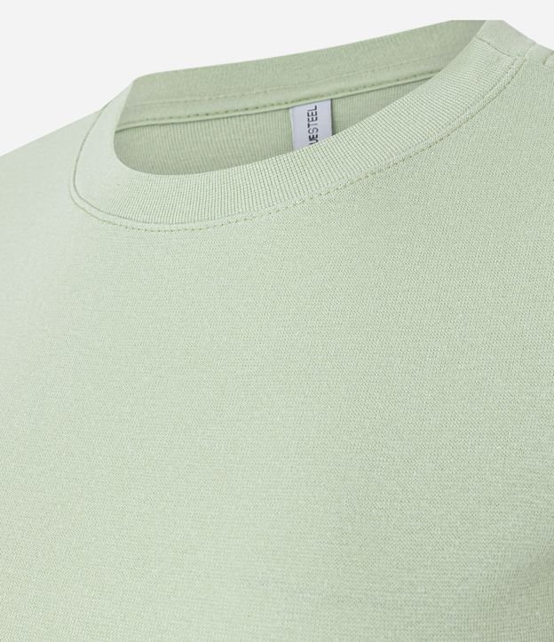 Blusa Básica Justa y Alargada en Rib 7