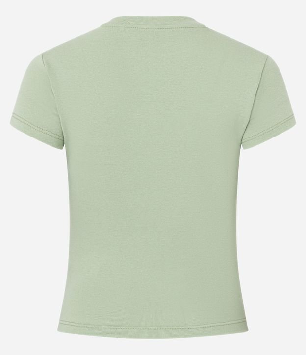 Blusa Básica Justa y Alargada en Rib 8