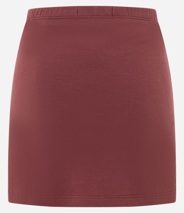 Short Pollera en Cotton con Cintura Elástica 7