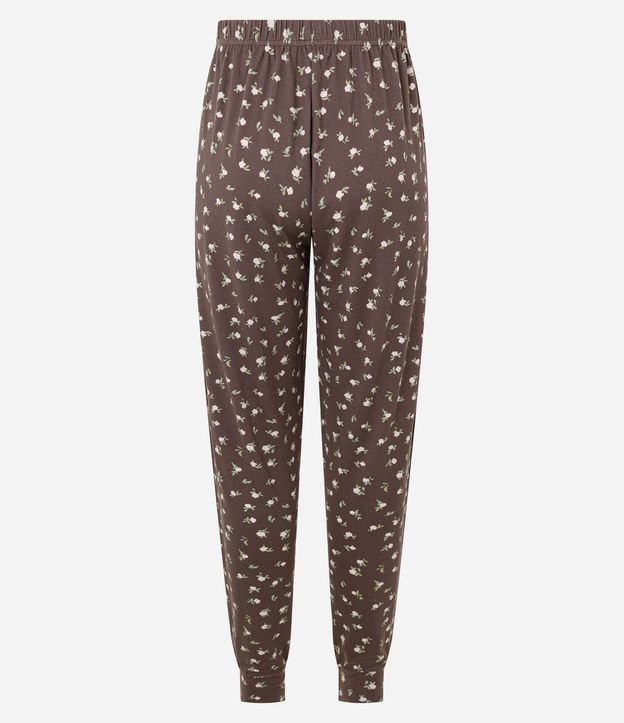 Pantalón de Pijama Jogger Peach Touch con Lazo en la Cintura 6