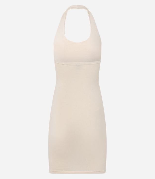 Vestido Corto en Algodón en Frente Unica 8