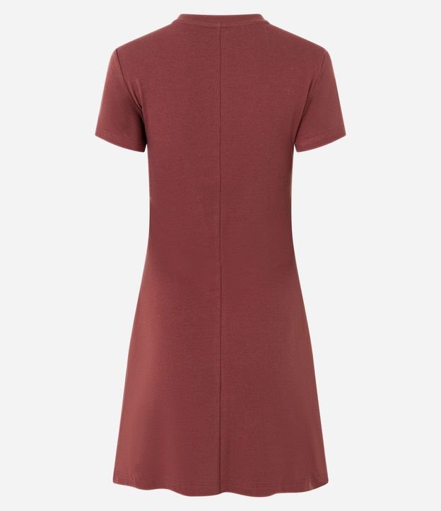 Vestido Corto en Rib Básico 8
